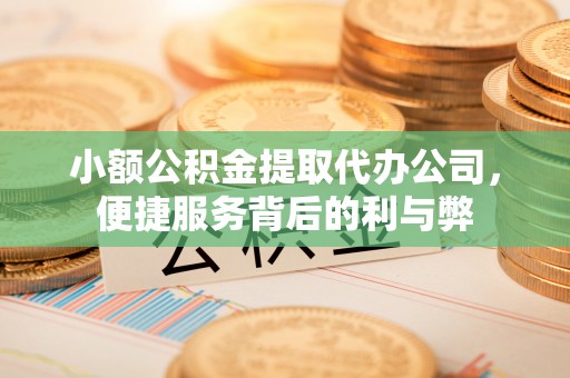 北斗小额公积金提取代办公司，便捷服务背后的利与弊
