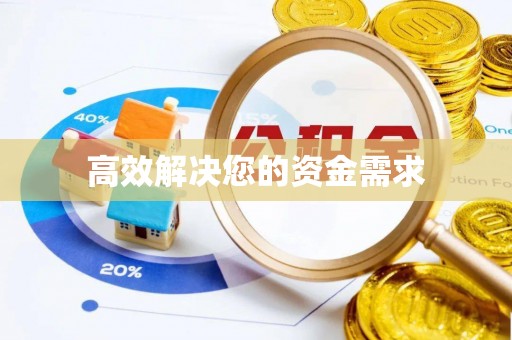北斗高效解决您的资金需求