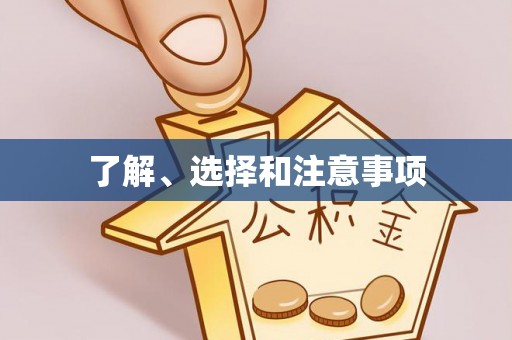 北斗了解、选择和注意事项