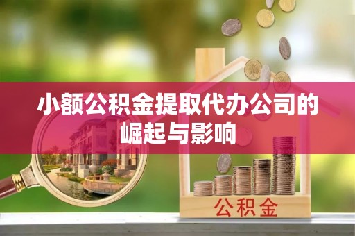 北斗小额公积金提取代办公司的崛起与影响